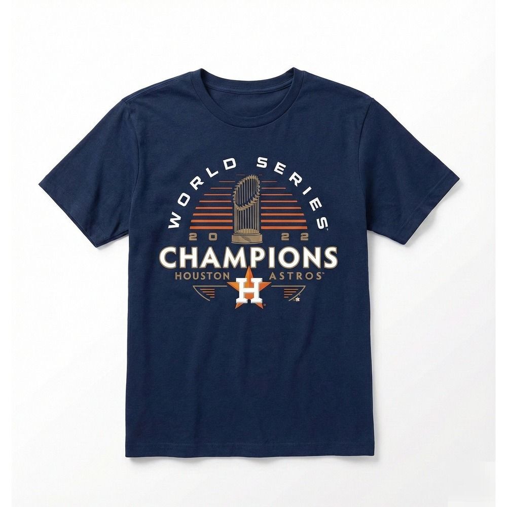 Houston Astros World Series 2022 T-Shirt Youth Medium